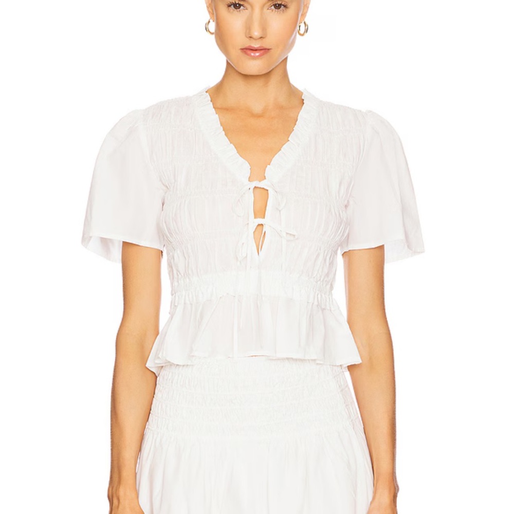 Rails Portia Top White